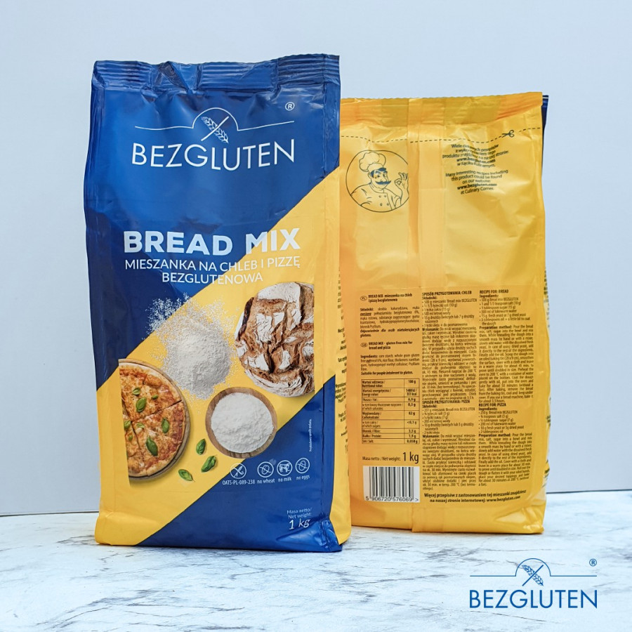 Bread Mix - mąka na chleb i pizze 1kg - NOWOŚĆ!