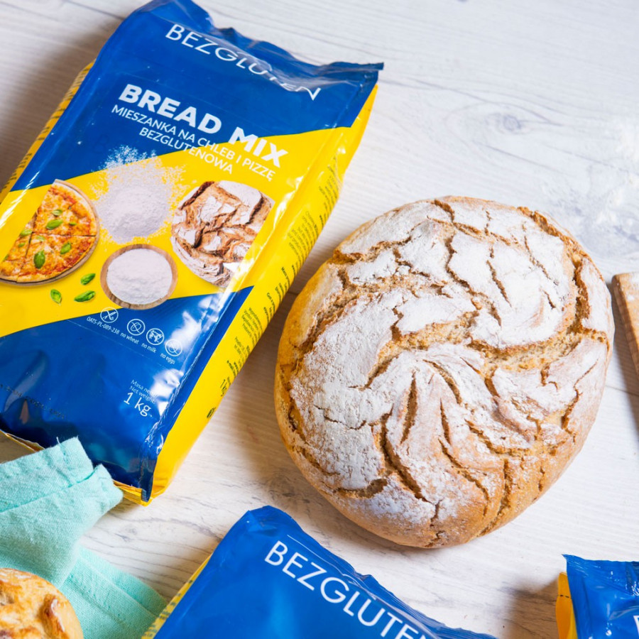 Bread Mix - mąka na chleb i pizze 1kg - NOWOŚĆ!