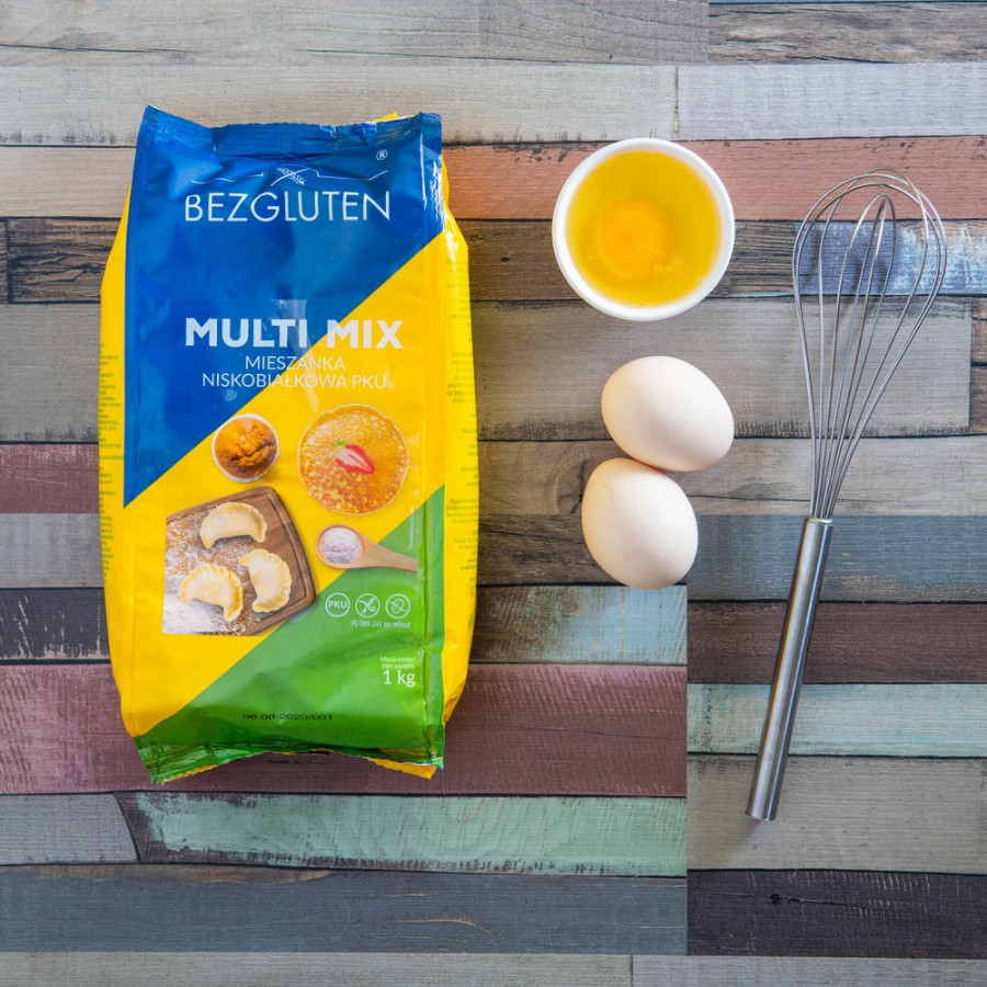 Muli Mix- uniwersalna mieszanka niskobiałkowa PKU 1 kg - NOWOŚĆ!