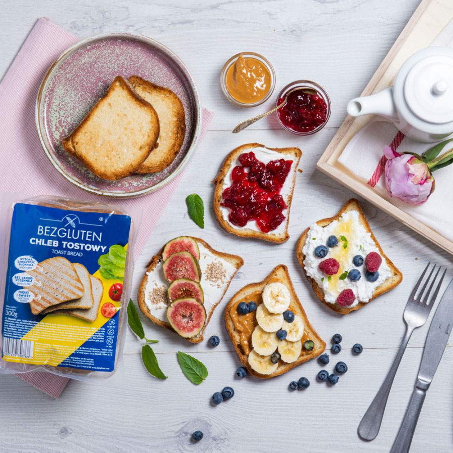 Chleb tostowy bezglutenowy