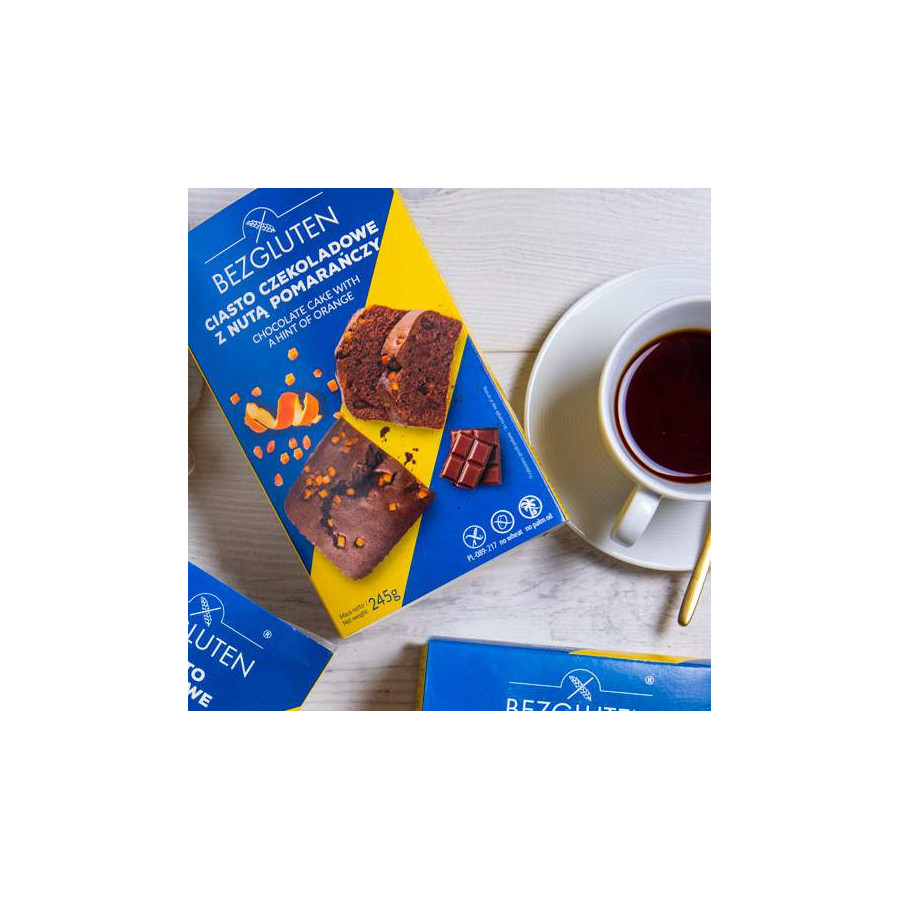 Ciasto czekoladowe z nutą pomarańczy 245 g NOWOŚĆ!!!
