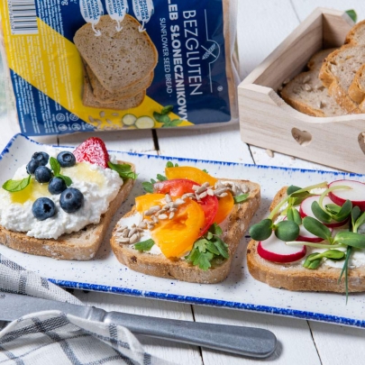 Chleb słonecznikowy bezglutenowy