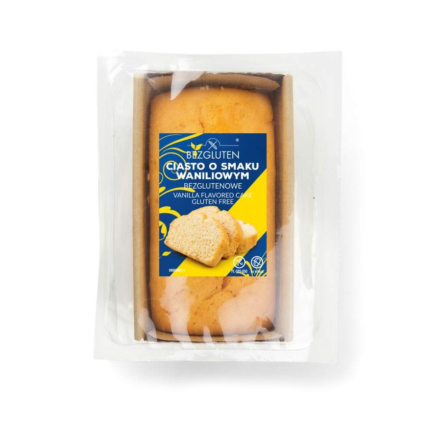 Ciasto o smaku waniliowym bezglutenowe 240g