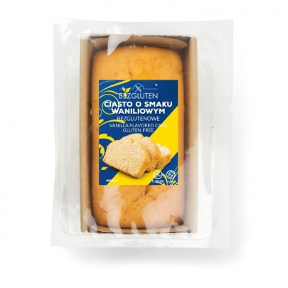 Ciasto o smaku waniliowym bezglutenowe 240g