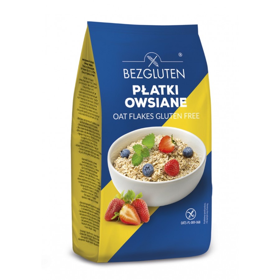 Płatki owsiane bezglutenowe 300g BEZGLUTEN