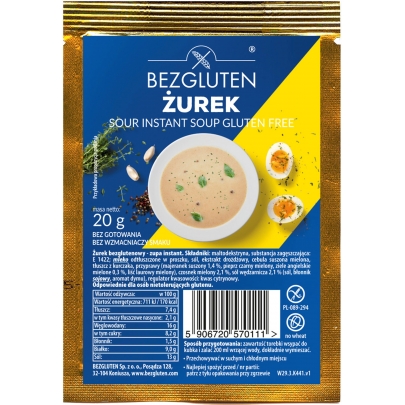 copy of Gluten free sour soup with choux puffs