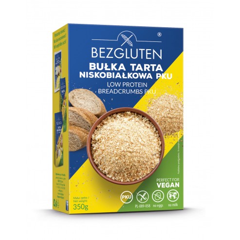 Bułka tarta niskobiałkowa PKU 350 g BEZGLUTEN