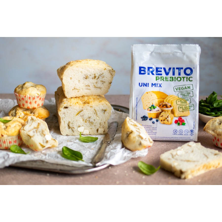 BREVITO Prebiotic - Uni mix - uniwersalna mieszanka bezglutenowa 400g