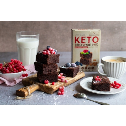 Low-Carb KETO Brownie mix bezglutenowy 150g