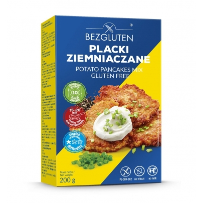 Placki ziemniaczane - mieszanka bezglutenowa 200g