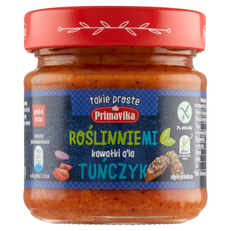 RoślinnieMi kawałki a'la tuńczyk 160g PRIMAVIKA