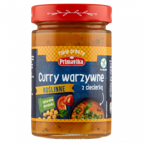 Curry Warzywne Roślinne 300g PRIMAVIKA