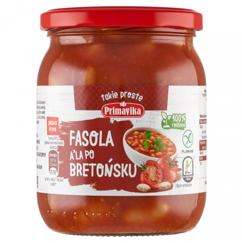 Fasola a'la po bretońsku 480g PRIMAVIKA