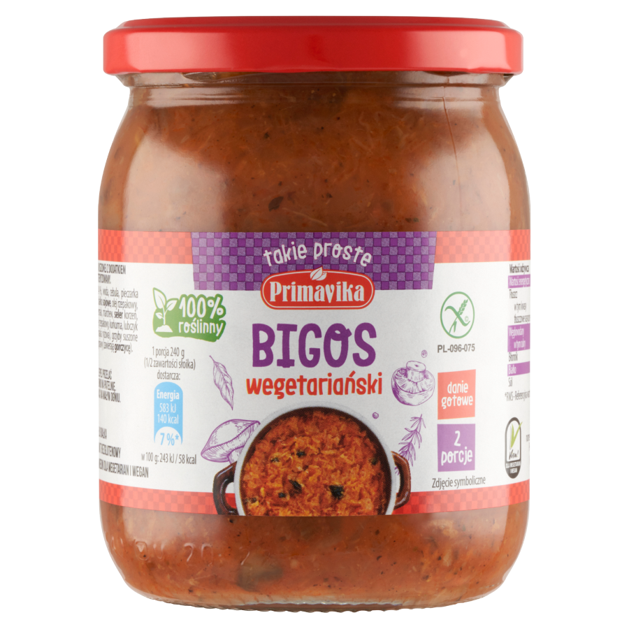 Bigos roślinny 480g PRIMAVIKA