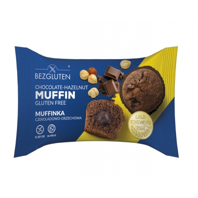 Muffinka czekoladowo-orzechowa 60g BEZGLUTEN