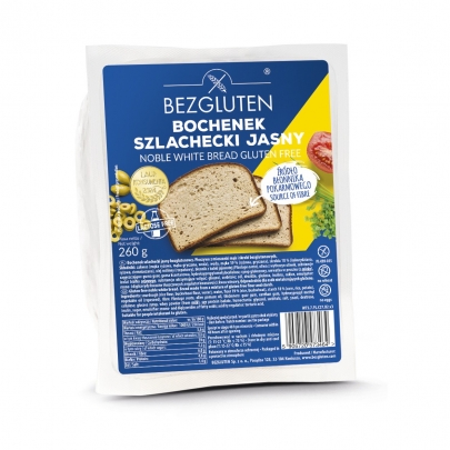 Bochenek Szlachecki chleb jasny bezglutenowy 260 g BEZGLUTEN