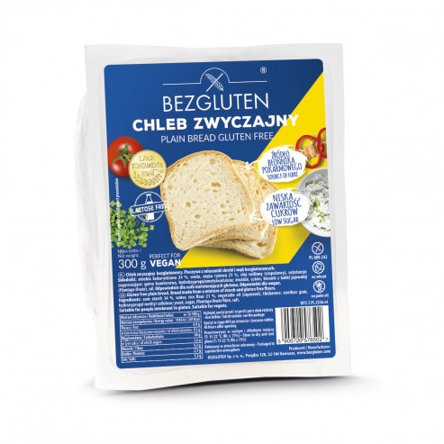 Chleb zwyczajny bezglutenowy 300g BEZGLUTEN