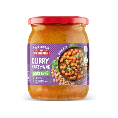 Curry warzywne roślinne  470 g PRIMAVIKA