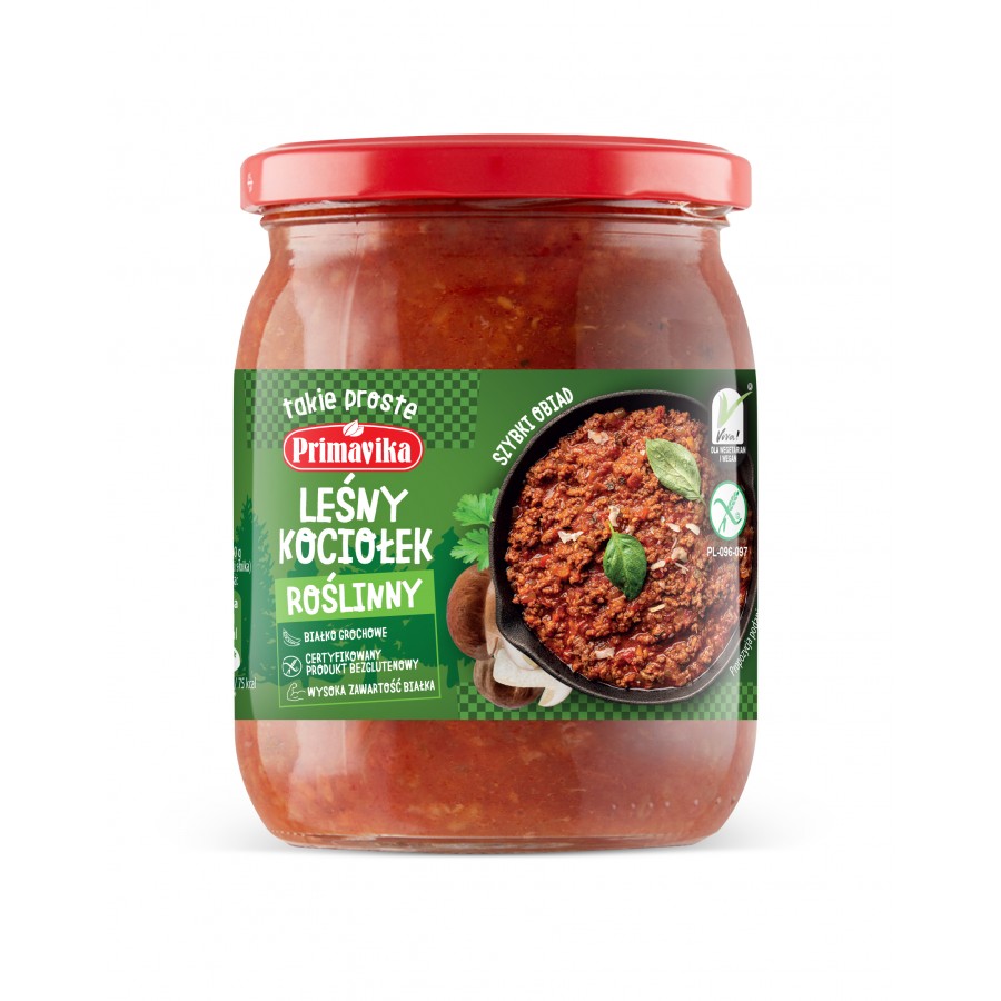 Leśny kociołek roślinny 470 g PRIMAVIKA