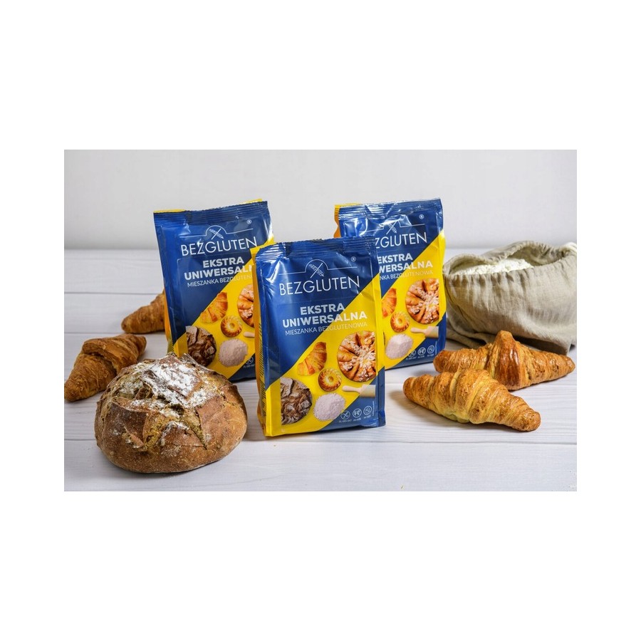 Ekstra mieszanka bezglutenowa uniwersalna 1 kg BEZGLUTEN