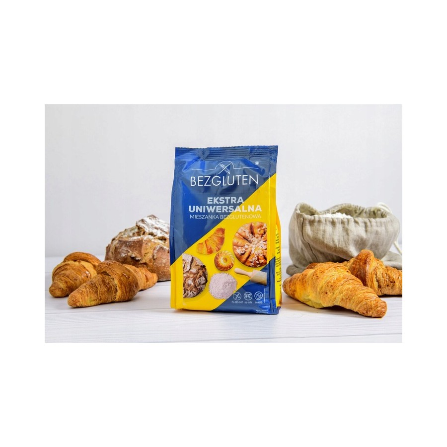 Ekstra mieszanka bezglutenowa uniwersalna 1 kg BEZGLUTEN