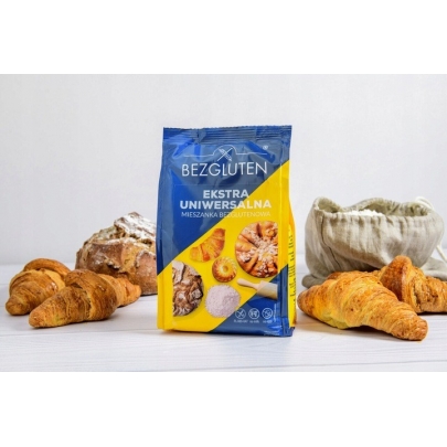 Ekstra mieszanka bezglutenowa uniwersalna 1 kg BEZGLUTEN