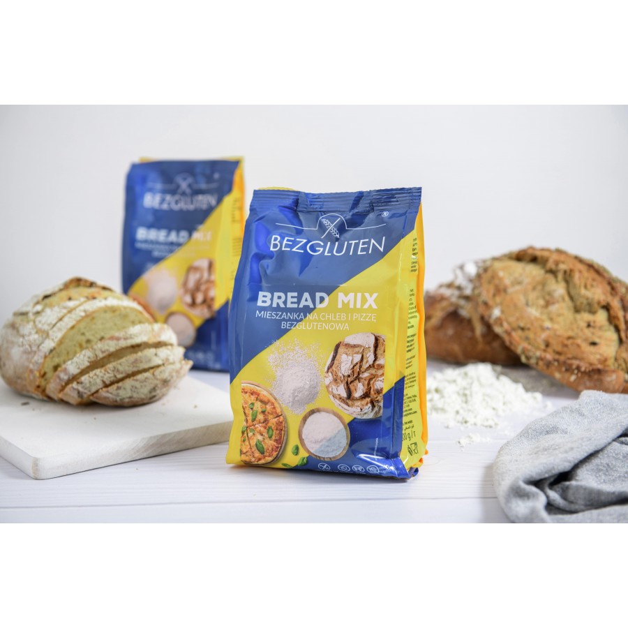 Bread Mix - mieszanka na chleb i pizze  bezglutenowa 1kg BEZGLUTEN