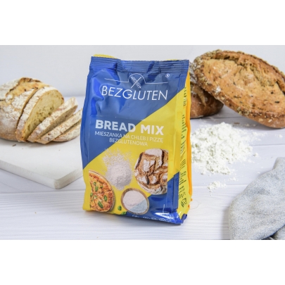 Bread Mix - mieszanka na chleb i pizze  bezglutenowa 1kg BEZGLUTEN