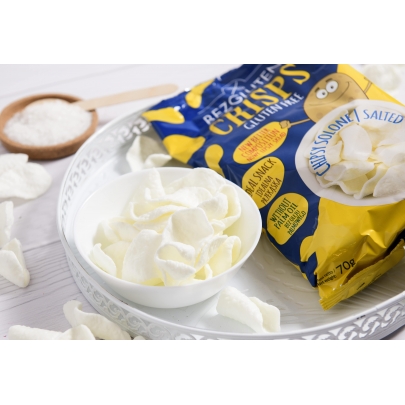 Chipsy bezglutenowe Crisps solone 70g BEZGLUTEN