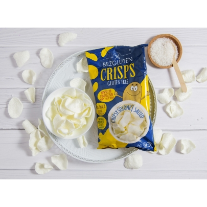 Chipsy bezglutenowe Crisps solone 70g BEZGLUTEN