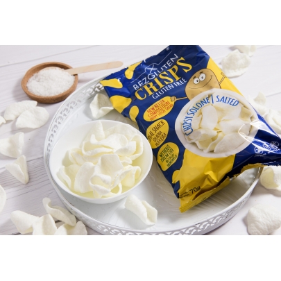 Chipsy bezglutenowe Crisps solone 70g BEZGLUTEN