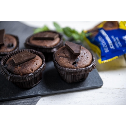 Muffinka czekoladowo-orzechowa 60g BEZGLUTEN