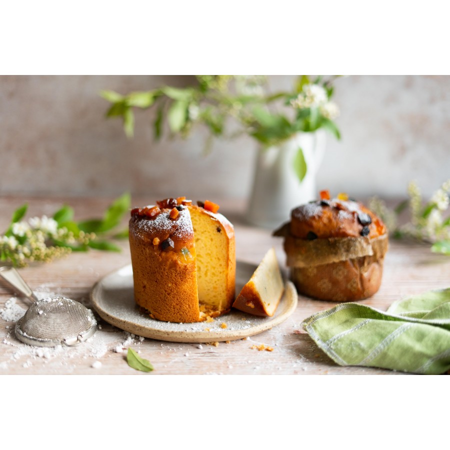 Panettone mini - babeczka drożdżowa bezglutenowa 240g - NOWOŚĆ!