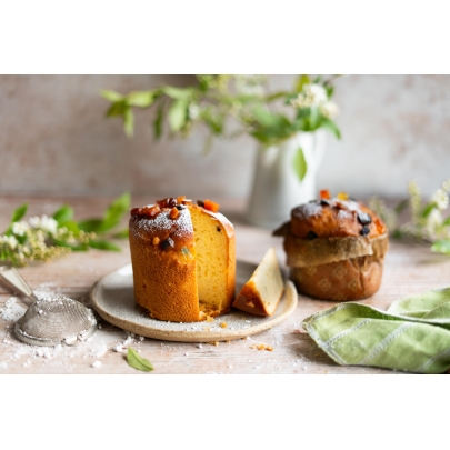 Panettone mini - babeczka drożdżowa bezglutenowa 240g - NOWOŚĆ! BEZGLUTEN