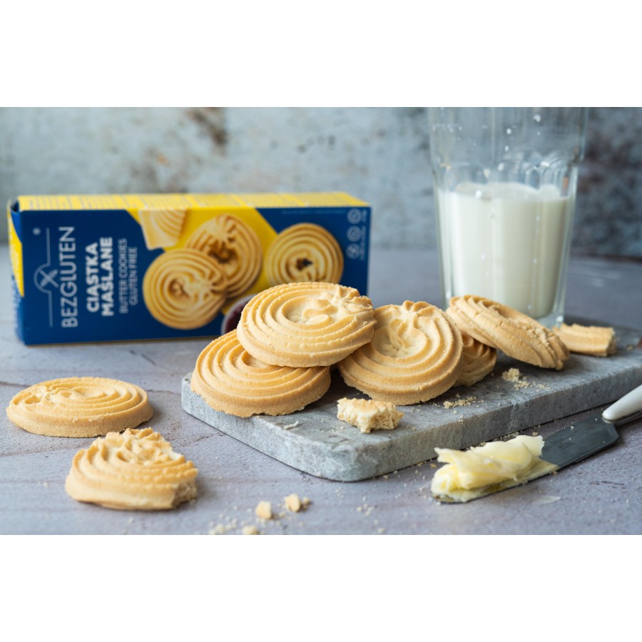 Bezglutenowe ciastka maślane 120g BEZGLUTEN