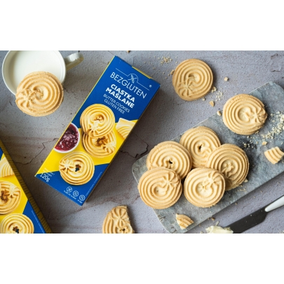 Bezglutenowe ciastka maślane 120g BEZGLUTEN