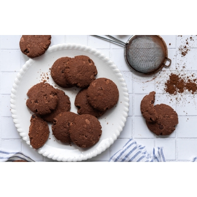 Choco dreams - ciastka czekoladowe bez dodatku cukrów bezglutenowe 110g BEZGLUTEN