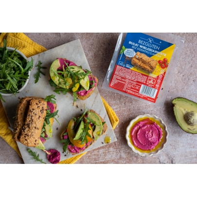 Bułki wieloziarniste bez dodatku cukrów bezglutenowe 140 g BEZGLUTEN