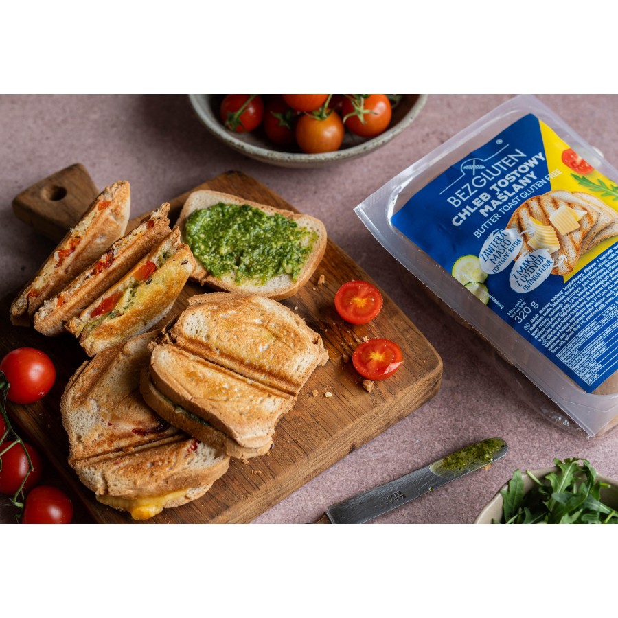 Chleb tostowy MAŚLANY bezglutenowy 320g BEZGLUTEN