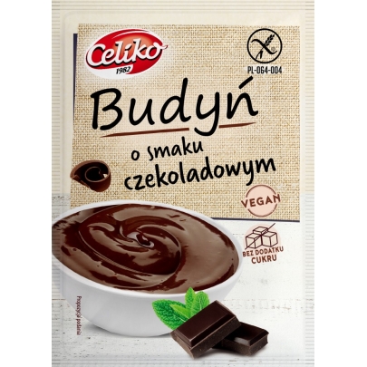 Budyń o smaku CZEKOLADOWYM bezglutenowy 40 g Celiko
