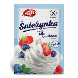 Śnieżynka bita śmietana w proszku bezglutenowa 50 g Celiko