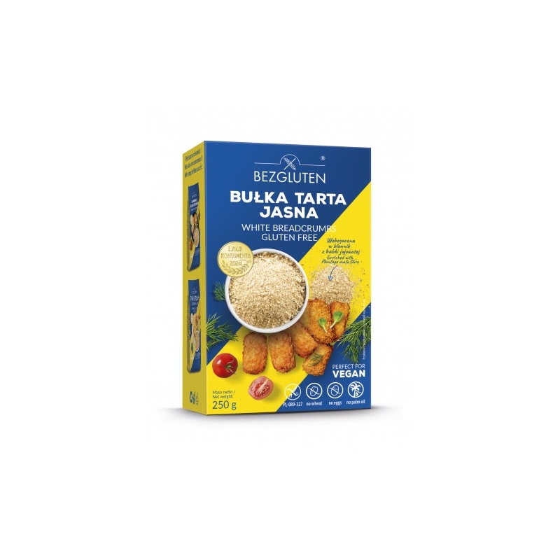 Bułka tarta jasna bezglutenowa 250g