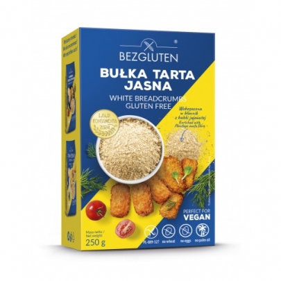 Bułka tarta jasna bezglutenowa 250g