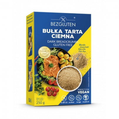 Bułka tarta ciemna bezglutenowa 250g