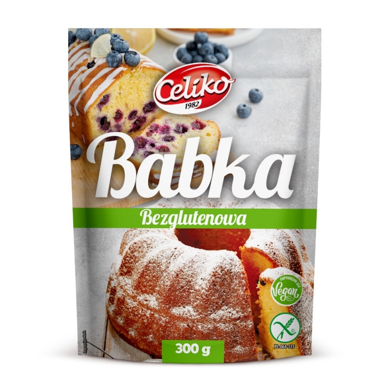 Babka bezglutenowa w proszku 300 g Celiko