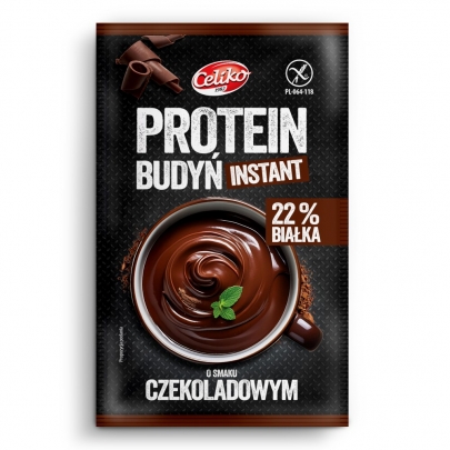 Budyń proteinowy bezglutenowy o smaku CZEKOLADOWYM 40g Celiko