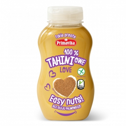 Krem sezamowy Tahiniowe Love 100% Smooth 270 g PRIMAVIKA