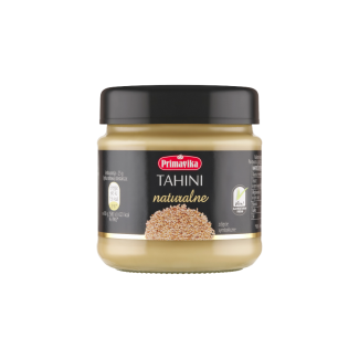 TAHINI naturalne bezglutenowe 185g PRIMAVIKA