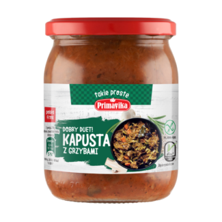Kapusta z grzybami 420g Primavika