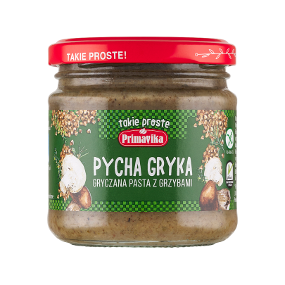 Pycha Gryka Gryczana Pasta z Grzybami 160g Primavika